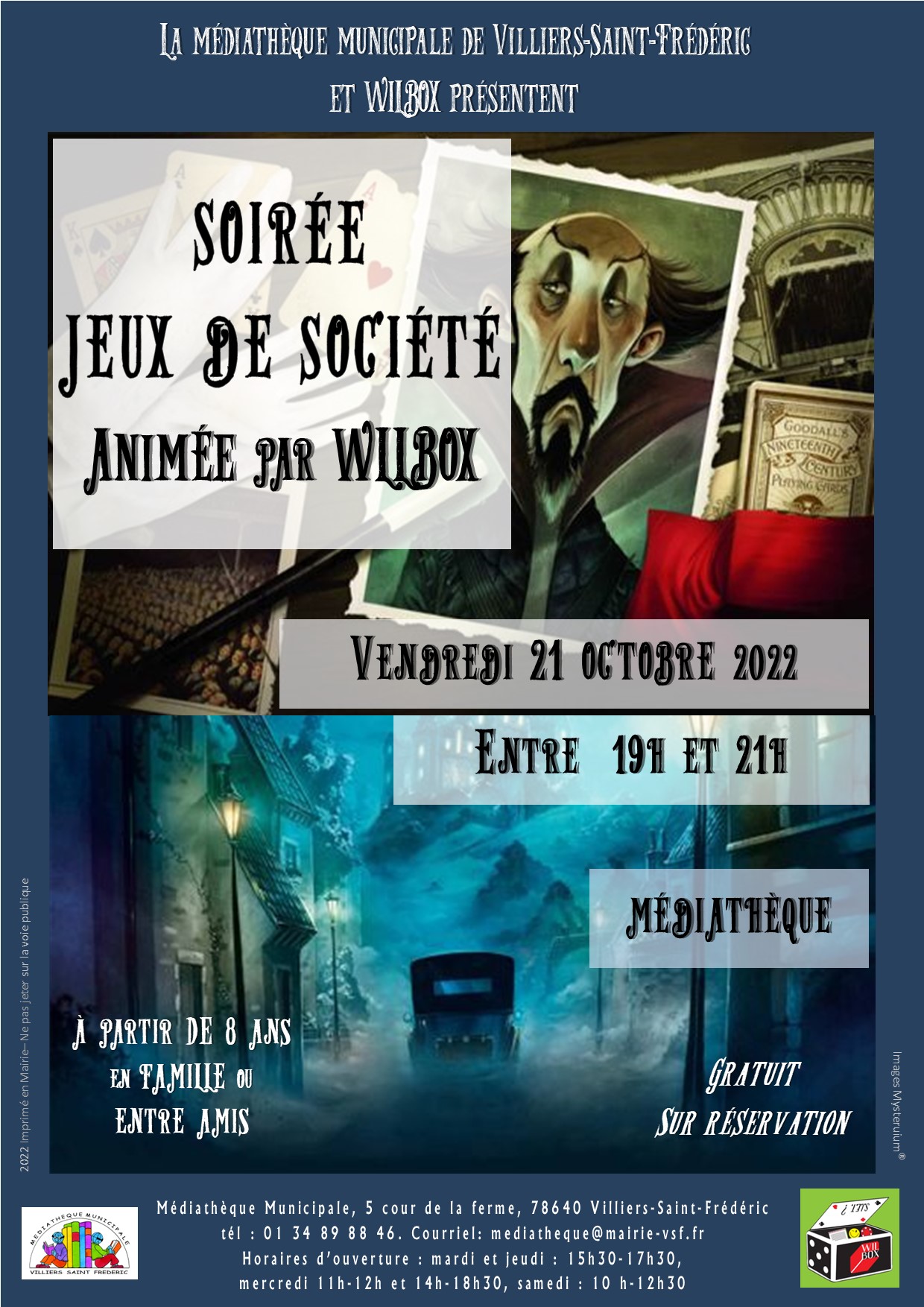 affiche soirée Jeux de Société 21 10